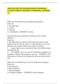 AINS 102 TEST EXAM QUESTIONS ANSWERS &ndash; LATEST UPDATE 2026&sol;2027 &lpar;VERIFIED&rpar; &vert; GRADED A&plus;&period;