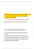 2026 Georgia Access Agent Certification Exam Prep &ndash; 3 Full Exam Sets with Verified Q&A &plus; HIPAA Compliance Rationales&period;pdf