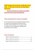 2026 Georgia Access Agent Certification Exam Prep &ndash; 3 Full Exam Sets with Verified Q&A &plus; Compliance Rationale