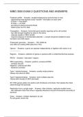 MIBO 3500 EXAM 2 QUESTIONS AND ANSWERS