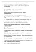 MIBO 3500 EXAM 3 SCOTT UGA QUESTIONS & ANSWERS