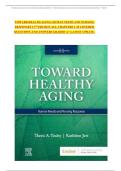 Toward Healthy Aging&colon; Human Needs and Nursing Responses &lpar;11th Edition&rpar; &vert; Test Bank Chapters 1&ndash;35 &vert; Complete Questions and Answers
