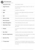 ESB Certification &sol; Entrepreneurship & Small Business Exam &sol; Study Guide &sol; Score 100&percnt; 2025