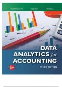 TEST BANK FOR Data Analytics for Accounting 3rd edition by Vernon Richardson&comma; Ryan Teeter&comma; Katie Terrell ISBN&colon; 978-1264444908 COMPLETE GUIDE ALL CHAPTERS COVERED 100&percnt; VERIFIED A&plus; GRADE ASSURED&excl;&excl;&excl;&excl;&excl;NEW LATEST UPDATE&excl;&excl;&excl;&excl;