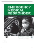 TEST BANK FOR Emergency Medical Responder&colon; First on Scene 12th Edition by Chris Le Baudour&comma; Kaitlyn Laur&eacute;lle&comma; Keith Wesley ISBN&colon; 978-0138100407 COMPLETE GUIDE ALL CHAPTERS COVERED 100&percnt; VERIFIED A&plus; GRADE ASSURED&excl;&excl;&excl;&excl;&excl;NEW LATEST UPDATE&excl;&excl;&excl;&excl;&excl;