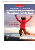 TEST BANK FOR Edelman and Kudzma's Canadian Health Promotion Throughout the Life Span 2nd Edition by Marian Luctkar-Flude ISBN&colon; 978-0443125218 COMPLETE GUIDE WITH RATIONALES 100&percnt; VERIFIED A&plus; GRADE ASSURED&excl;&excl;&excl;&excl;NEW LATEST UPDATE&excl;&excl;&excl;&excl;