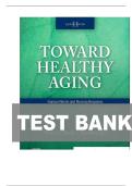 TEST BANK FOR Toward Healthy Aging&colon; Human Needs and Nursing Response 11th Edition by Theris A&period; Touhy&comma; Kathleen F Jett ISBN&colon; 978-0323809887 COMPLETE GUIDE ALL CHAPTERS COVERED 100&percnt; VERIFIED A&plus; GRADE ASSURED&excl;&excl;&excl;&excl;&excl;NEW LATEST UPDATE&excl;&excl;&excl;&excl;