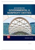 TEST BANK FOR Accounting for Governmental & Nonprofit Entities 19th Edition by Jacqueline L&period; Reck&comma; Suzanne Lowensohn&comma; Daniel Neely ISBN&colon; 978-1260809954 COMPLETE GUIDE ALL CHAPTERS COVERED 100&percnt; VERIFIED A&plus; GRADE ASSURED&excl;&excl;&excl;&excl;NEW LATEST UPDATE&excl;&excl;&excl;&excl;