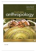 TEST BANK FOR Cultural Anthropology 13th Edition by Serena Nanda&comma; Richard L&period; Warms ISBN&colon; 978-1071858233 COMPLETE GUIDE ALL CHAPTERS COVERED 100&percnt; VERIFIED A&plus; GRADE ASSURED&excl;&excl;&excl;&excl;&excl;NEW LATEST UPDATE&excl;&excl;&excl;&excl;&excl;