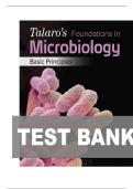 TEST BANK FOR Talaro's Foundations in Microbiology 12th Edition by Barry Chess ISBN&colon; 978-1265739362 COMPLETE GUIDE ALL CHAPTERS COVERED 100&percnt; VERIFIED A&plus; GRADE ASSURED&excl;&excl;&excl;&excl;&excl;NEW LATEST UPDATE&excl;&excl;&excl;&excl;&excl;GUARANTEED PASS&excl;&excl;&excl;&excl;&excl;