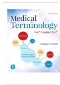 TEST BANK FOR Medical Terminology&colon; Get Connected&excl; 3rd Edition by Suzanne Frucht ISBN&colon; 978-0134989457 COMPLETE GUIDE ALL CHAPTERS COVERED 100&percnt; VERIFIED A&plus; GRADE ASSURED&excl;&excl;&excl;&excl;&excl;NEW LATEST UPDATE&excl;&excl;&excl;&excl;&excl;
