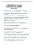 CIDESCO Final Practice  Questions And Answers  2026&sol;2027