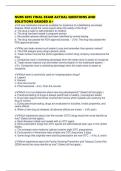 NURS 6015 FINAL EXAM ACTUAL QUESTIONS AND SOLUTIONS GRADED A&plus;