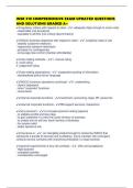 INSR 310 COMPREHENSIVE EXAM UPDATED QUESTIONS AND SOLUTIONS GRADED A&plus;