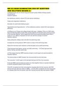 MN 553 MAIN EXAMINATION 2026 SET QUESTIONS AND SOLUTIONS GRADED A&plus;