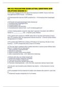 MN 553 EVALUATION EXAM ACTUAL QUESTIONS AND SOLUTIONS GRADED A&plus;