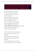 QAC EXAM LAWS AND REGULATIONS LATEST UPDATE QUESTIONS AND ANSWERS RATED A&plus; SURE PASS&excl;&excl;&excl;