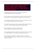 CA DPR LAWS AND REGULATIONS STUDY GUIDE QUESTIONS AND ANSWERS RATED A&plus; SURE PASS&excl;&excl;&excl; LATEST UPDATE