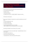 2025 CNA PRACTICE EXAM QUESTIONS AND ANSWERS RATED A&plus; SURE PASS&excl;&excl;&excl;