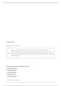 BIO 1442 EXAM 1 QUESTIONS WITH CORRECT ANSWERS