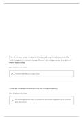BIO 1442 EXAM 1 QUESTIONS WITH CORRECT ANSWERS