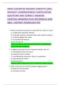NWSA ADVANCED RIGGING CONCEPTS &lpar;ARC&rpar;  SPECIALTY COMPREHENSIVE CERTIFICATION  QUESTIONS AND CORRECT ANSWERS  &lpar;VERIFIED ANSWERS&rpar; PLUS RATIONALES 2026  Q&A &vert; INSTANT DOWNLOAD PDF