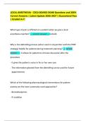 LOCAL ANESTHESIA - CDCA BOARD EXAM Questions and 100&percnt; Correct Answers &vert; Latest Update 2026-2027 &vert; Guaranteed Pass &vert; Graded A&plus;&excl;&excl;