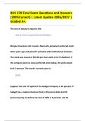 BUS 370 Final Exam Questions and Answers &lpar;100&percnt;Correct&rpar; &vert; Latest Update 2026&sol;2027 &vert; Graded A&plus;&period;