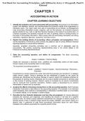 Test bank for Accounting Principles   14th Edition by Jerry J&period; Weygandt & Paul D&period; Kimmel 