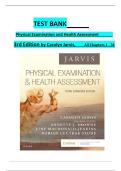 Physical Examination and Health Assessment&comma; Third Canadian Edition Test Bank&period;Latest Update&period;