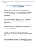 Centralized Management Questions with 100&percnt; Verified Answers UPDATED&excl;&excl;&excl;&period;