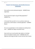 Palantir Test Questions with 100&percnt; Verified Answers UPDATED&excl;&excl;&excl;&period;