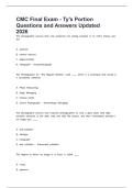 CMC  latest 2026 &vert; 2027 package deal Questions and Answers All Verified