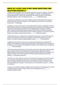 MKTG 367 LATEST 2026 STUDY GUIDE QUESTIONS AND SOLUTIONS GRADED A&plus;