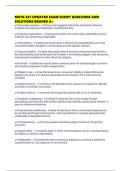 MKTG 367 UPDATED EXAM SCRIPT QUESTIONS AND SOLUTIONS GRADED A&plus;