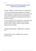 PALANTIR DATA ENGINEERING EXAM PACKAGE DEAL QUESTIONS AND ANSWERS WITH VERIFIED SOLUTIONS UPDATED&excl;&excl;&excl;&excl;