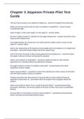 Chapter 3 Jeppesen Private Pilot Test Guide&period; Questions and Answers