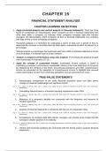 ACF Test Bank Chapter 15&colon; Financial Statement Analysis &ndash; Practice Questions & Answer Guide