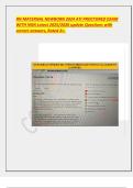RN MATERNAL NEWBORN 2024 ATI PROCTORED EXAM WITH NGN Latest 2025&sol;2026 update Questions with correct answers&comma; Rated A&plus;&period;