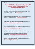 Unitek LVN Exit Exam Study Guide &vert; Complete 2026  Verified Practice Questions and Review  Solutions&vert;&vert;Verified Exam&excl;&excl;&excl;