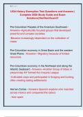 UGA History Exemption Test Questions and Answers &vert;  Complete 2026 Study Guide and Exam  Solutions&vert;Verified Exam&excl;&excl;&excl;