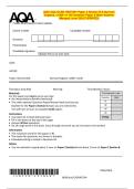 2025 AQA GCSE HISTORY Paper 2 Section B&sol;A Norman  England&comma; c1066&ndash;c1100 Question Paper & Mark Scheme  &lpar;Merged&rpar; June 2025 &lbrack;VERIFIED&rsqb;