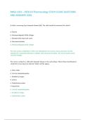 RNSG 1301 &ndash; PEDS EX Pharmacology STUDY GUIDE QUESTIONS AND ANSWERS 2026