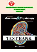 Test Bank&colon; Exploring Anatomy & Physiology in the Laboratory &lpar;4th Edition&rpar; by Erin C&period; Amerman &ndash; Complete Chapter 1-29