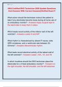 NHA Certified EKG Technician 2026 Update Questions  And Answers With Correct Answers&vert;&vert;Verified Exam&excl;&excl;&excl; 