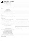 HubSpot Partner Certification &sol; Agency & Consultant Exam &sol; Study Guide &sol; Score 100&percnt; 2025