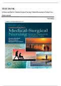 TEST BANK&lowbar;&lowbar;LeMone and Burke's Medical-Surgical Nursing&colon; Clinical Reasoning in Patient Care 7th Edition by Paula Gubrud &comma; ISBN&colon; 9780134868189 &vert;All Chapters Verified&vert; Guide A&plus;