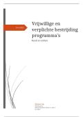 Vrijwillige en verplichte bestrijding programma&rsquo;s