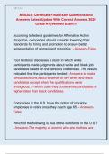 BUS203&colon; Certificate Final Exam Questions And  Answers Latest Update With Correct Answers 2026  Grade A&plus;&vert;&vert;Verified Exam&excl;&excl;&excl;
