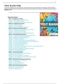 Test Bank for Varcarolis&rsquo; Foundations of Psychiatric Mental Health Nursing&comma; 9th Edition by Margaret Jordan Halter &vert; Complete 100&percnt; A&plus; Guide
